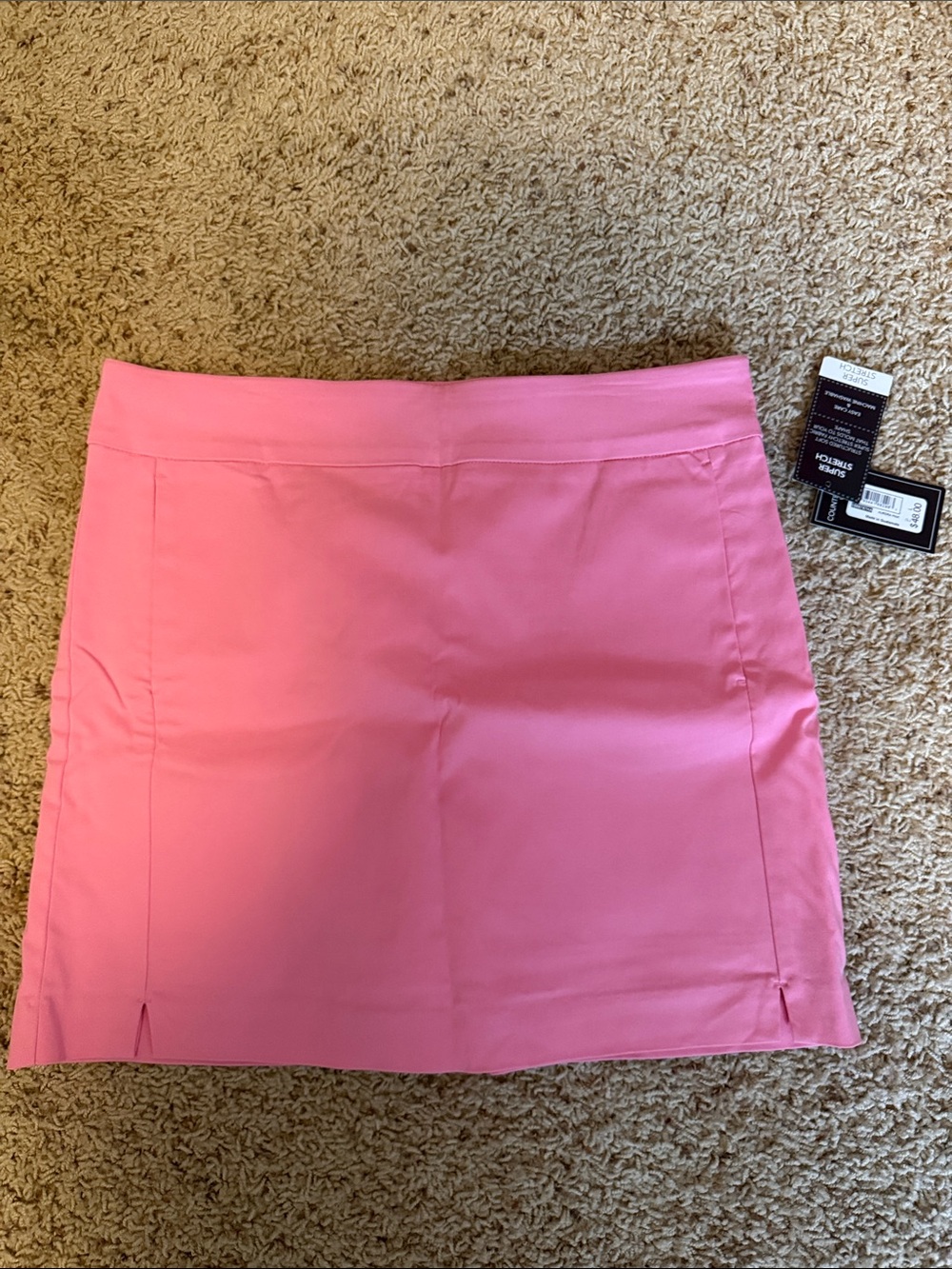 Counterparts Pink Stretch Mini Skirt